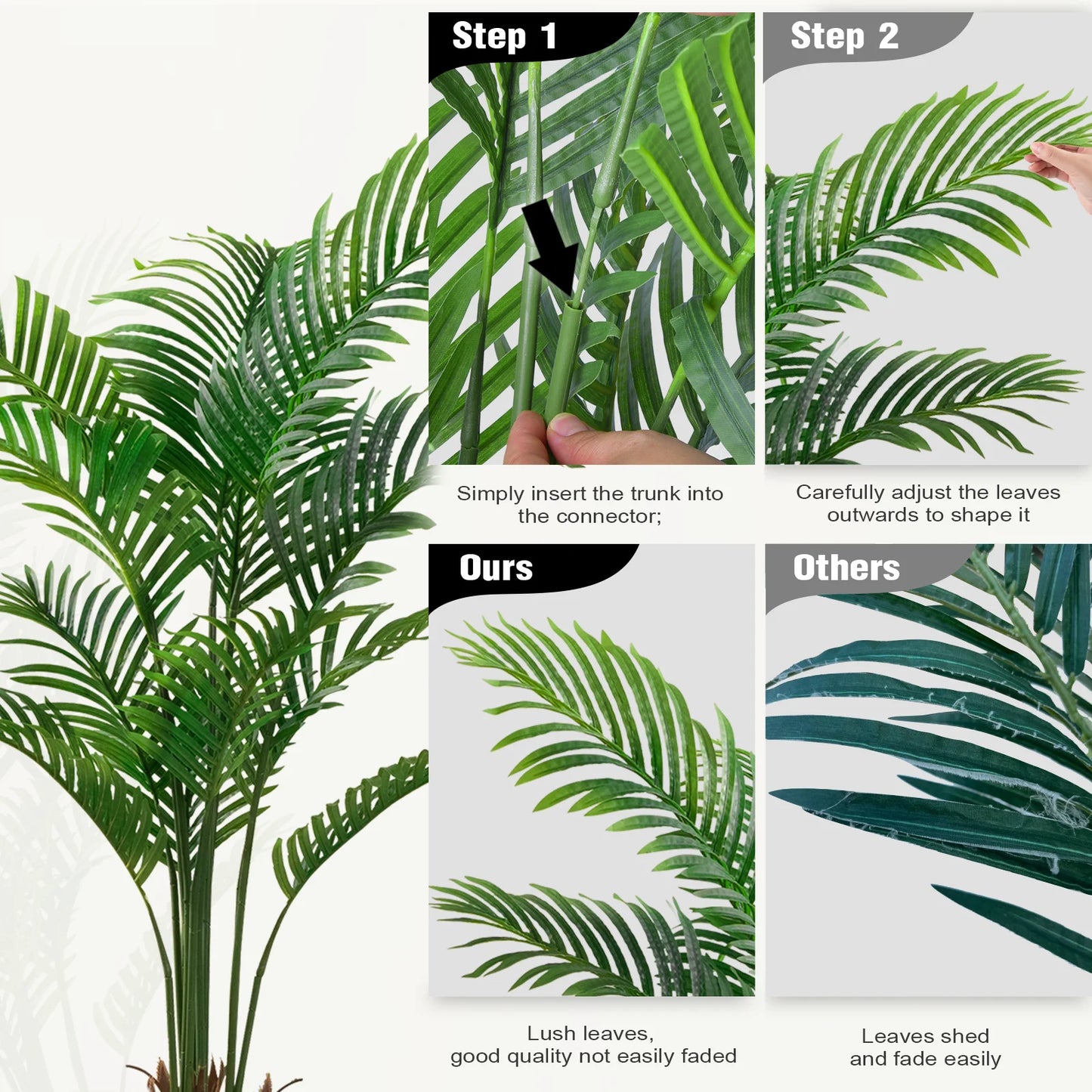 Silk Palm Tree - Beauty Without the Maintenance