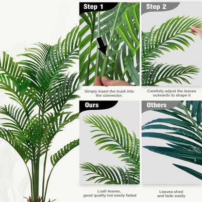 Silk Palm Tree - Beauty Without the Maintenance