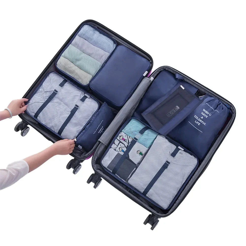 Waterproof Packing Cubes Keeps Luggage Organized