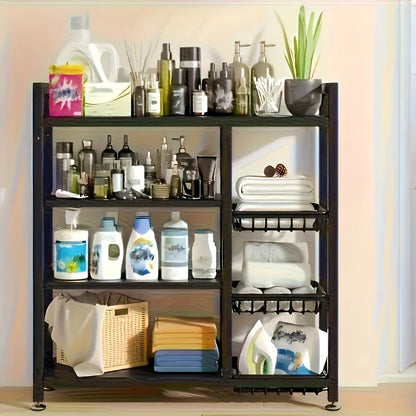 Sturdy & Space-Saving Storage Shelf Designed for Organized Living