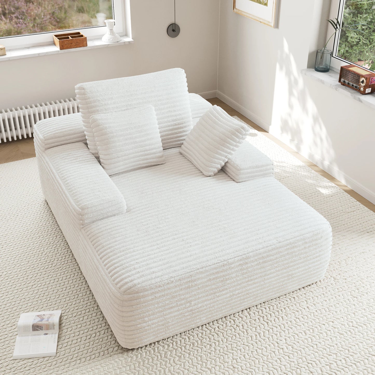 Boneless Deep Seat Over-Sized Lounge Chair