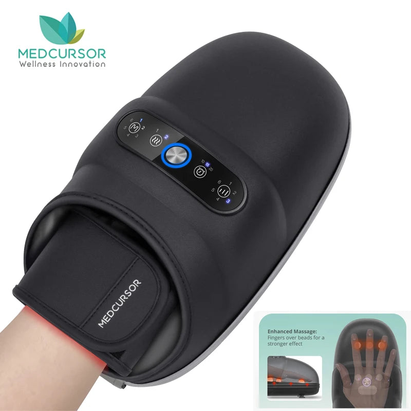 Hand Massager Eases Pain, Relaxes Muscles & Brings Soothing Comfort