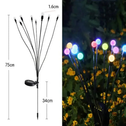 Waterproof LED Solar Energy Firefly Lights