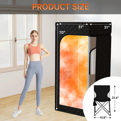 Portable Steam Sauna Bringing At-Home Relaxation and Wellness