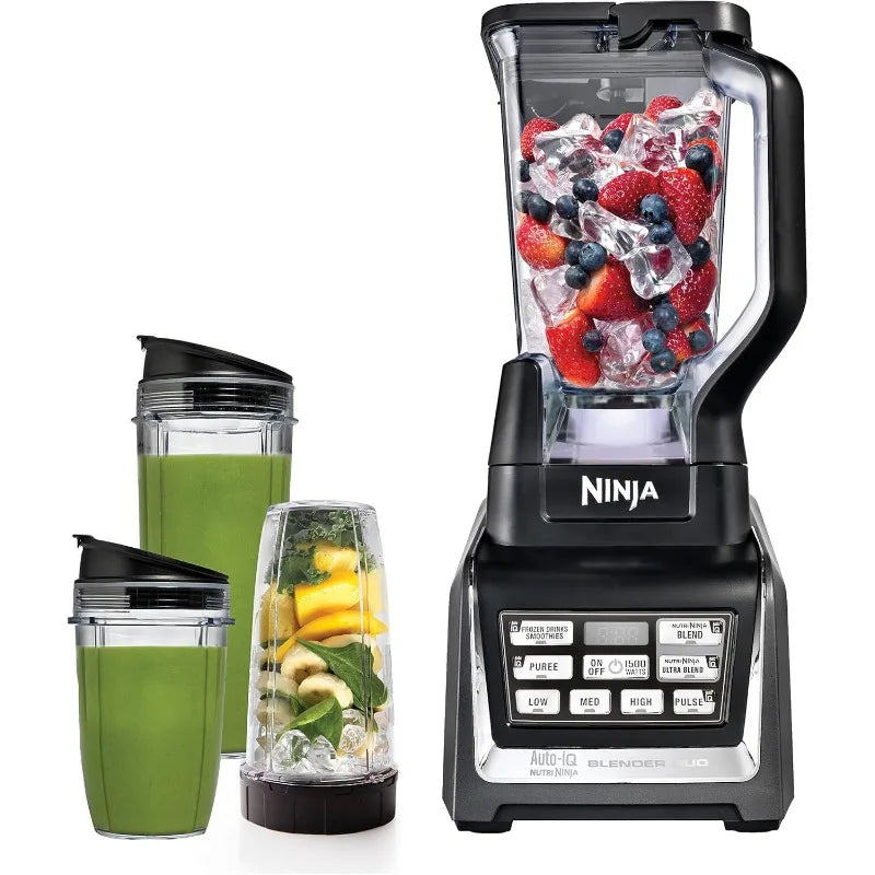 High‑power blender with 72oz pitcher and personal cup set