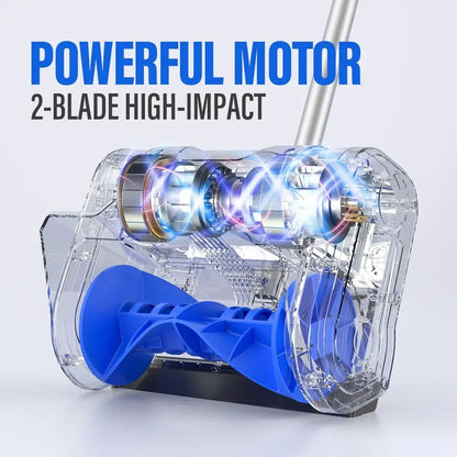 Make Snow Removal Fast, Easy & Stress Free - Powerful Lightweight Electric Snow Blower
