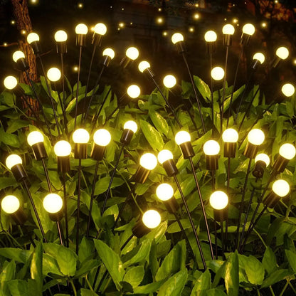 Waterproof LED Solar Energy Firefly Lights