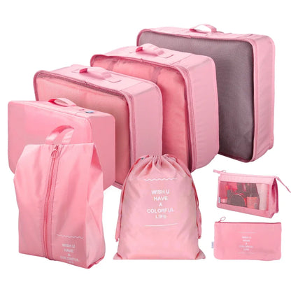 Waterproof Packing Cubes Keeps Luggage Organized