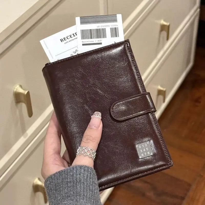 RFID (Radio Frequency Blocking - To Prevent Electronic Pickpocketing) Passport Wallet