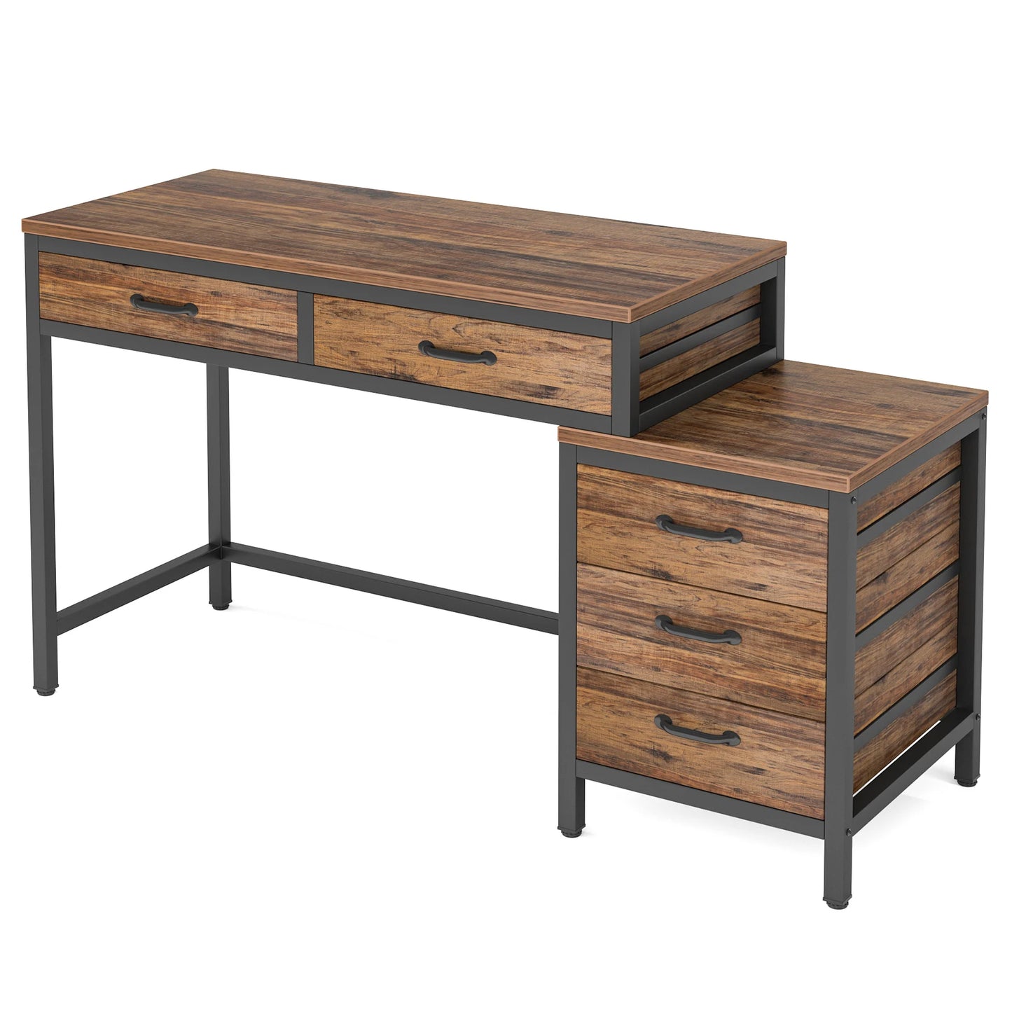 Built In Reversible Storage Desk That Keeps Your Space Clean Calm & Focused