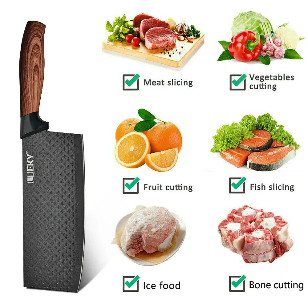 6 Piece Stainless Steel Knife & Tool Set