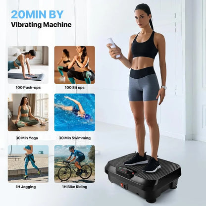 Whole Body Workout & Lymphatic Drainage Vibration Plate