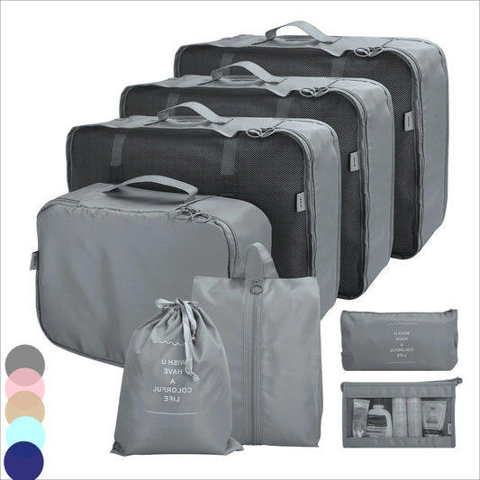 Waterproof Packing Cubes Keeps Luggage Organized