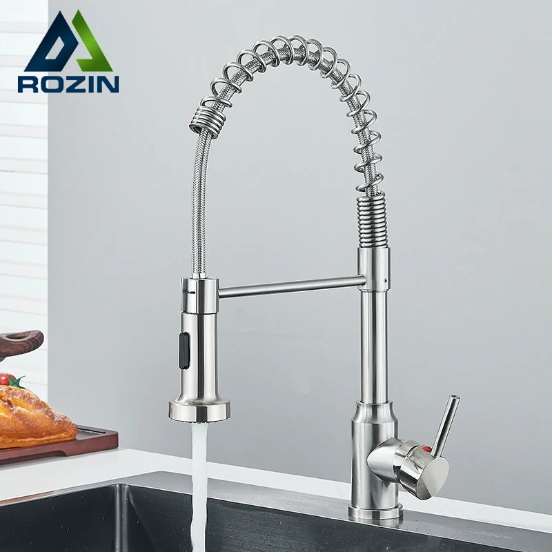 Pull Down Faucet Elevates Kitchen Style & Atmosphere