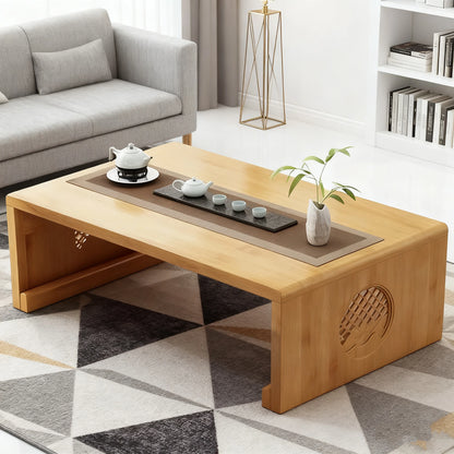 Foldable Japanese-Style Low Table Adds Style & Function