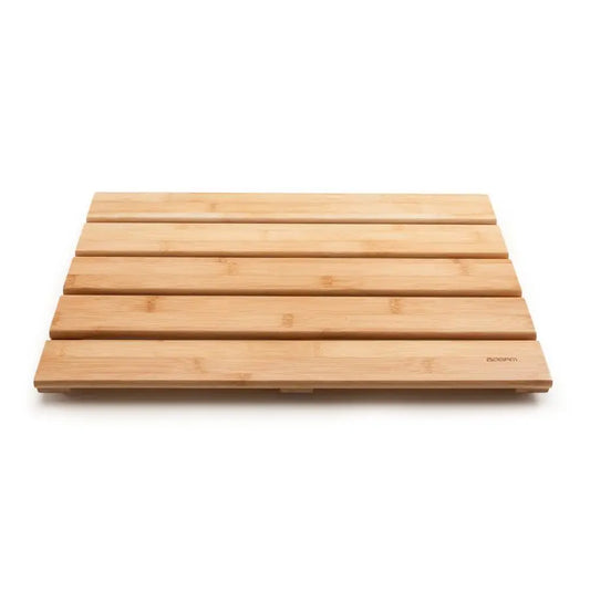 Elegant Spa-Inspired Natural Bamboo Bath or Sauna Mat