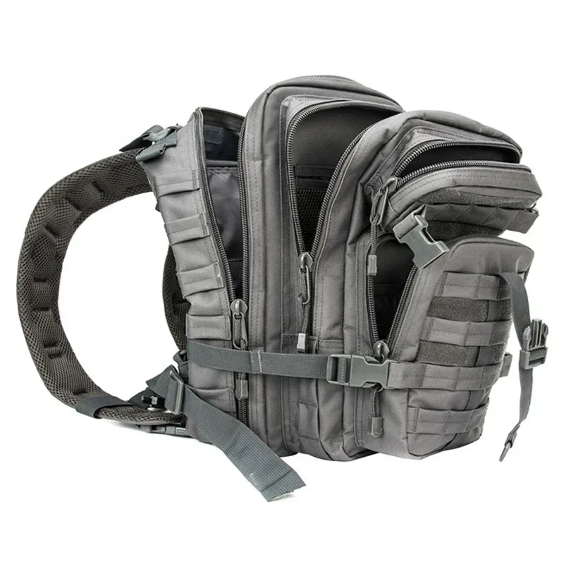 Multiple compartments, interior pockets, and zippered sections keep your gear organized—perfect for travel, hiking, hunting, gym use, or everyday carry