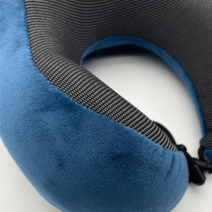 Soft U‑Shaped Memory Foam Pillow for Comfy Travel Rest