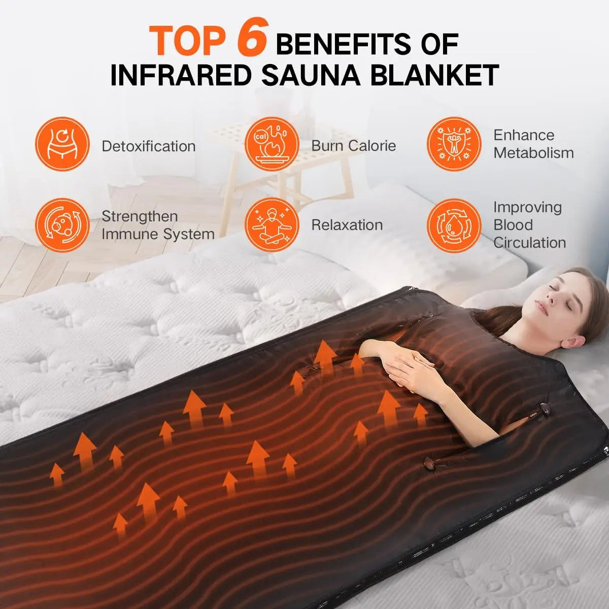 Infrared Sauna Blanket Offers Deep Relaxation & Effortless Detox