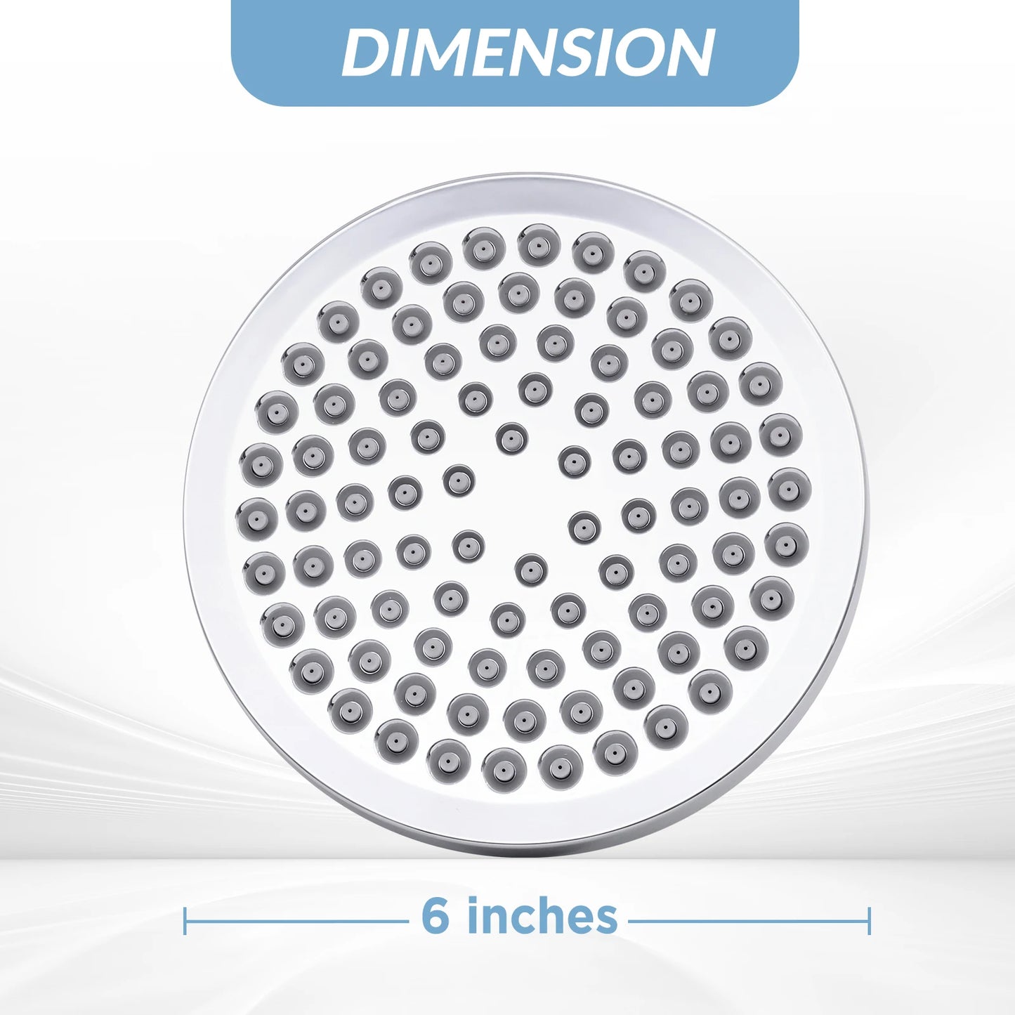 High Pressure Adjustable Stainless Steel Rainfall Shower Head