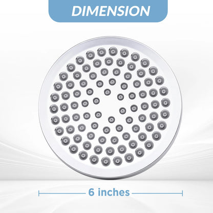 High Pressure Adjustable Stainless Steel Rainfall Shower Head