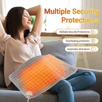 Soothe your waist and abdomen with instant, adjustable heat and relaxing massage