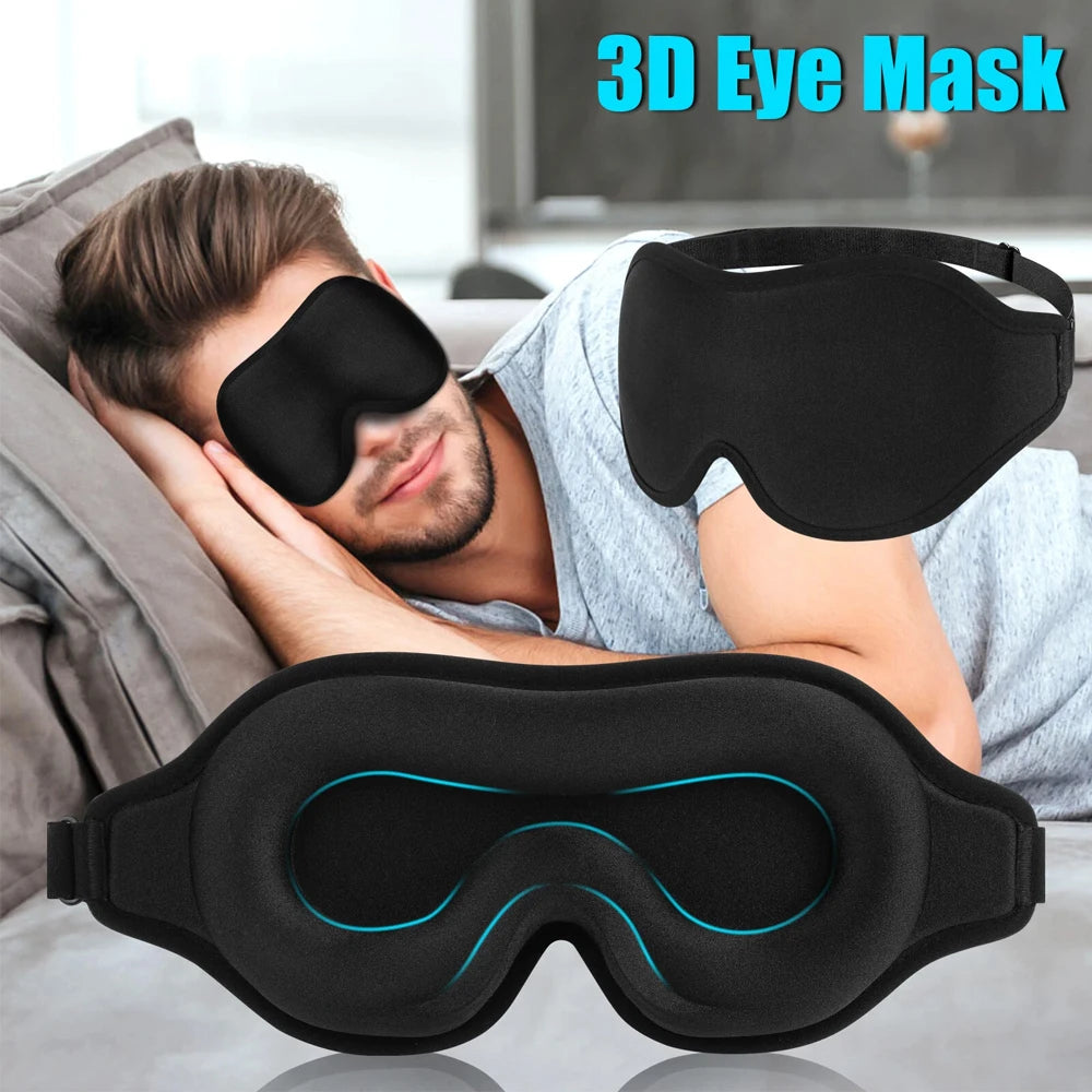 Adjustable Soft Silk Sleep Mask