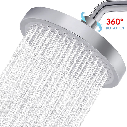 High Pressure Adjustable Stainless Steel Rainfall Shower Head