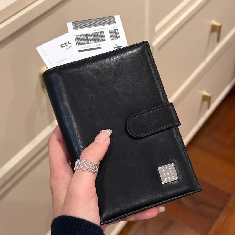 RFID (Radio Frequency Blocking - To Prevent Electronic Pickpocketing) Passport Wallet