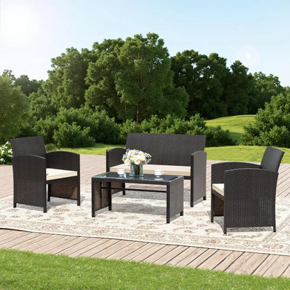4-piece patio furniture set